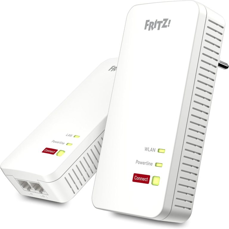 FRITZ!Powerline 1240 AX WLAN Set | CPL Gigabit avec Wi-Fi6 | Point d’accès Wi-Fi | Idéal pour le streaming, les vidéos HD, la TV en ligne | 1200 Mbit/s | Version internationale